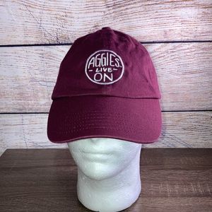 Unbranded Unisex Resident Aggies Maroon & White Adjustable Hat